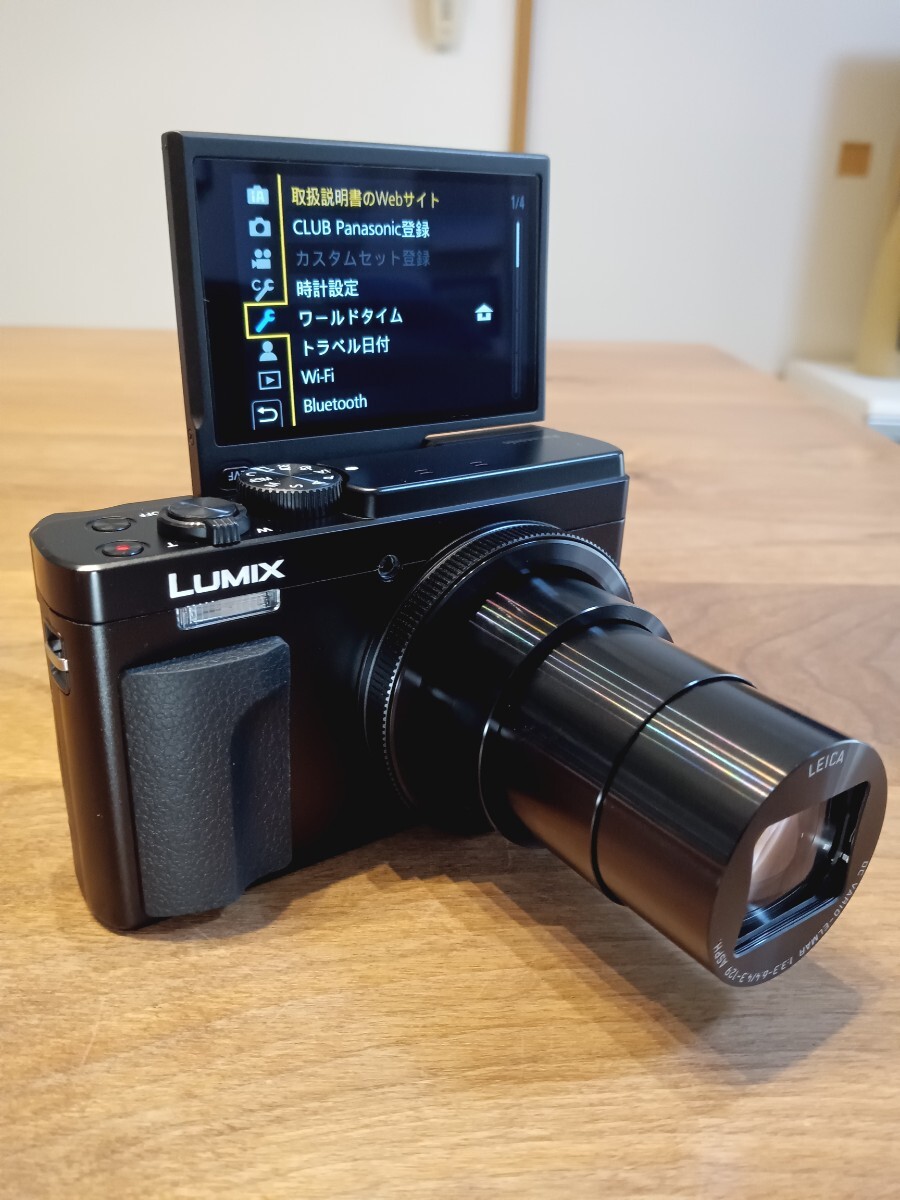 【本革カメラケース付き】使用僅かな未使用級 LUMIX DC-TZ95【取説+元箱付き】_画像8