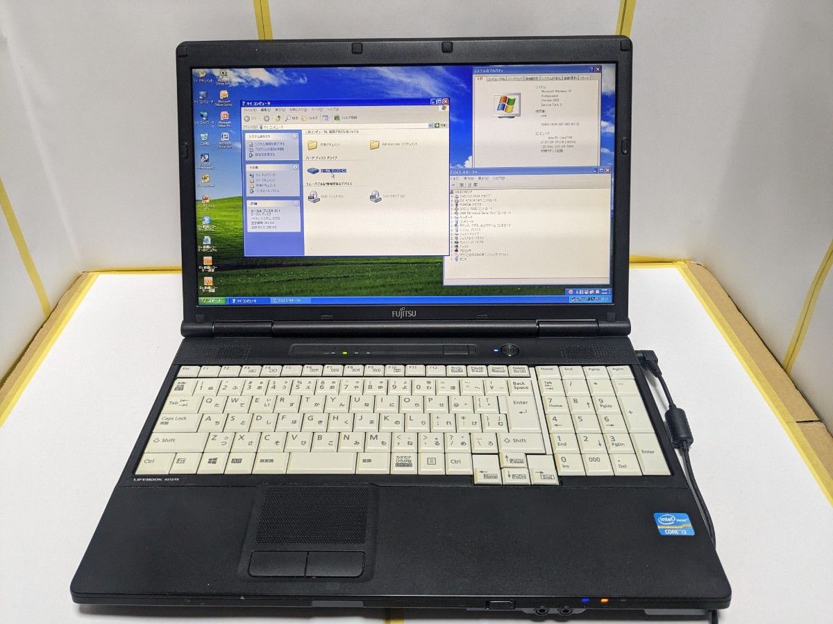 富士通　LIFEBOOK A572/FX windowsXPノートパソコン２