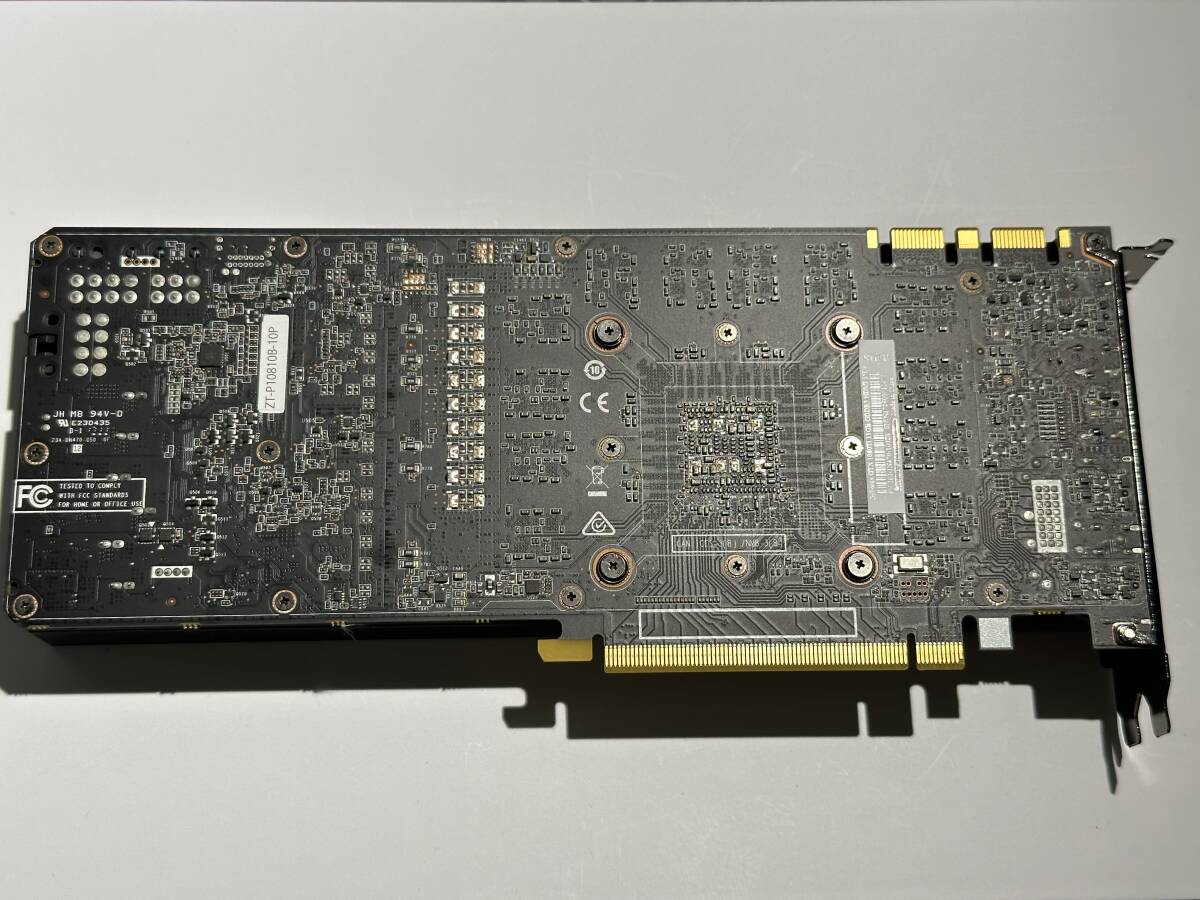 [美品] ZOTAC GeForce GTX 1080 Ti 11GB Blower ZT-P10810B-10P