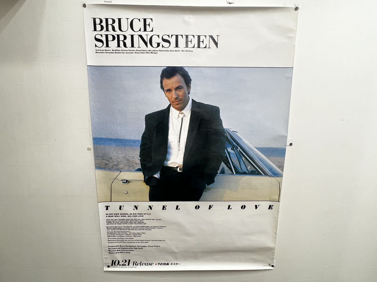 C23 ブルース・スプリングスティーン　BRUCE SPRINISTEEN 予約特典　特大ポスター　海外ミュージシャン　アーティストポスター_画像1