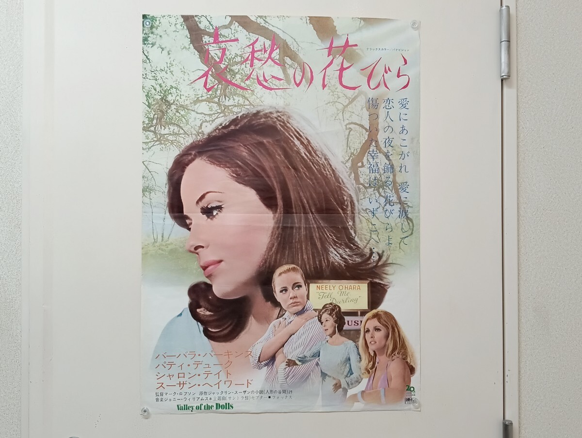 C29 哀愁のみずうみ 哀愁の花びら 映画ポスター 2点まとめ マーク・ロブソン ドミニック・ドルーシュ 監督 バーパラ・パーキンス _画像3