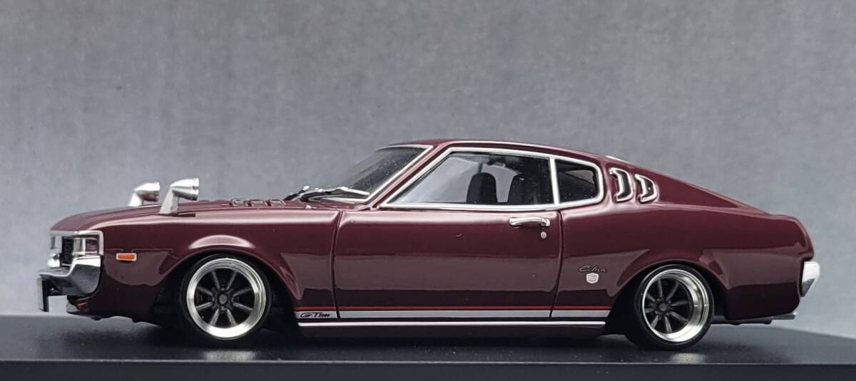 1/64 トヨタ セリカLB改 2000GT ワタナベ ホイール アルミ製 深リム 街道レーサー グラチャン 国産名車プレミアムコレクションの画像5