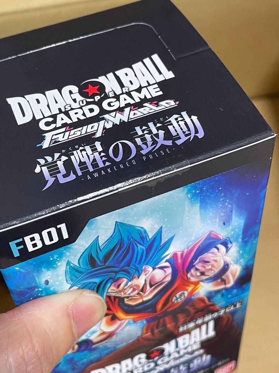 ドラゴンボール フュージョンワールド 烈火の闘気 未開封 覚醒の鼓動 