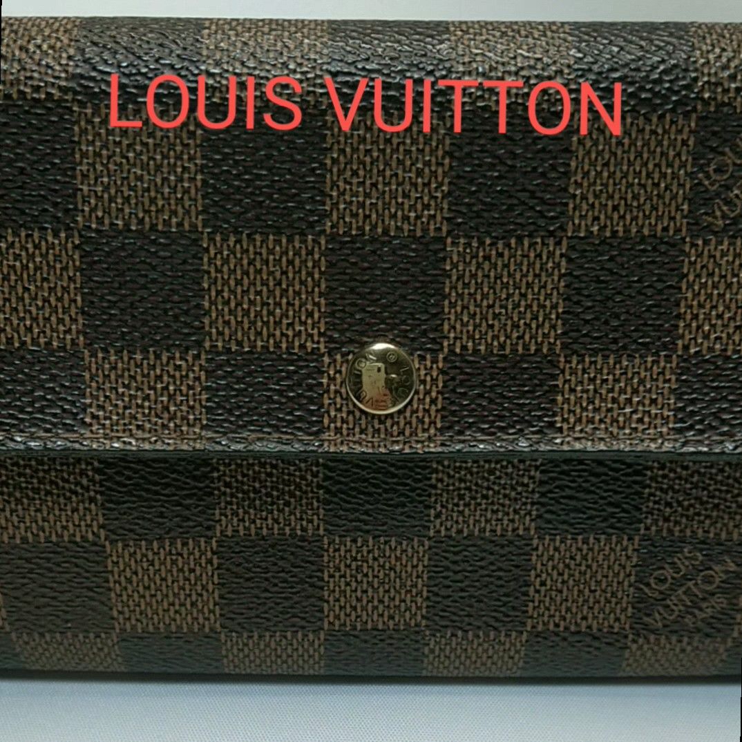 LOUIS VUITTONルイヴィトン◆美品●ダミエ■ポルト モネ カルト クレディ★長財布 ウォレット☆N61725