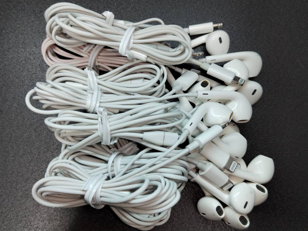 USED】 Apple アップル 純正 iPhone アイフォン イヤホン USED】 Apple アップル 純正 iPhone アイフォン イヤホン