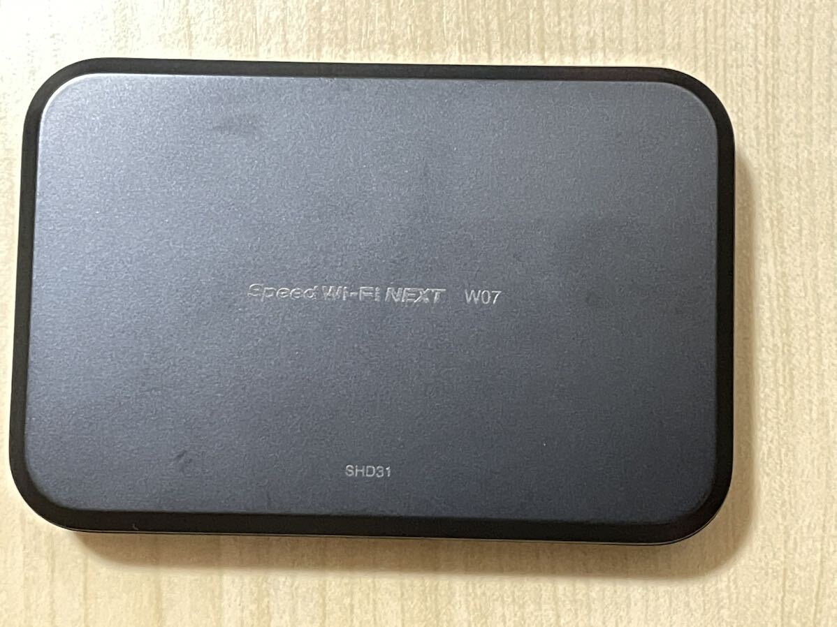 モバイルルーター　au W07 SHD31 Wi-Fi ポケットワイファイ_画像2