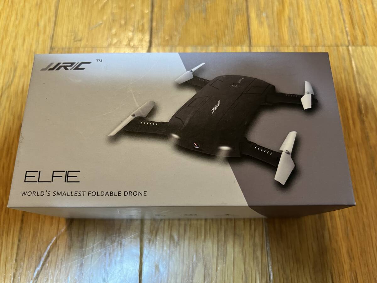 JJRC H37 Elfie（スマホ操作の折畳み式超軽量ドローン）新品電池付き_画像1