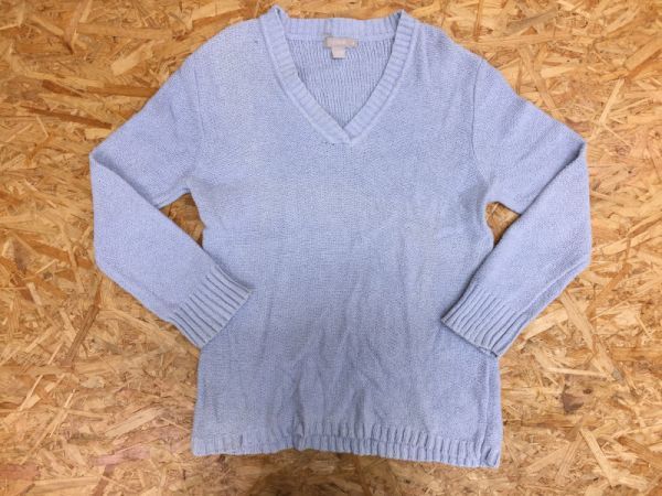 ヤフオク ジェイクルー J Crew メリヤス編み Vネックニッ