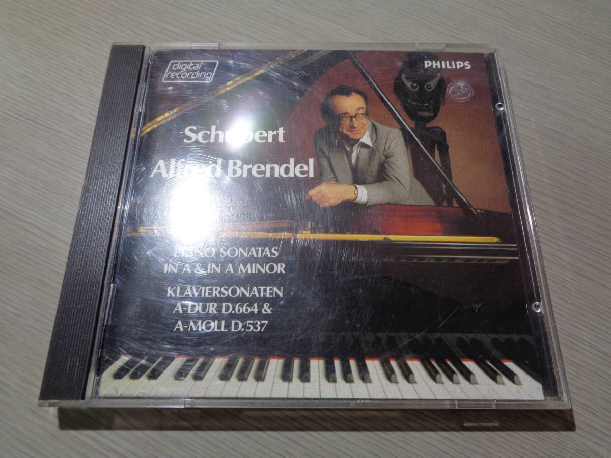 西ドイツ青ラベル/アルフレッド・ブレンデル,ALFRED BRENDEL/SVHUBERT:PIANO SONATAS(WEST GERMANY/PHILIPS:410 605-2 BLUE FACE CD_画像1