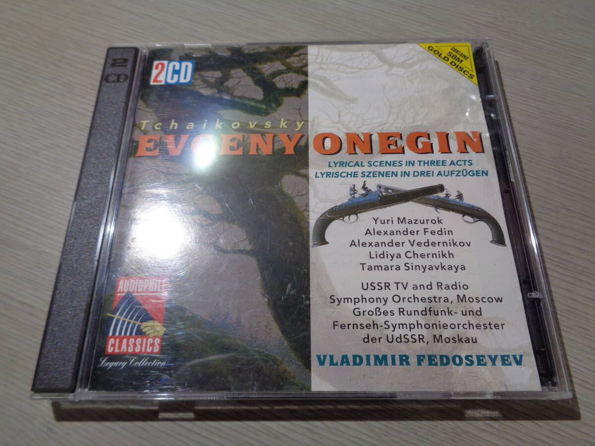 フェドセーエフ,VLADIMIR FEDOSEYEV,USSR TV AND RADIO SYMPHONY &~/TCHAIKOVSKY:EVGENY ONEGIN(AUDIOPHILE CLASSICS:APL 101.751 GOLD 2CD_画像1