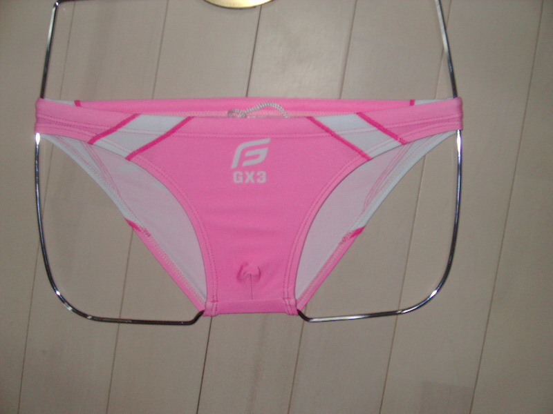 GX3 ジーバイスリー 競パン ブーメラン型競泳水着 ブーメラン水着 ライフガード仕様 ピンク ライフセーバー ライフセービングの画像1