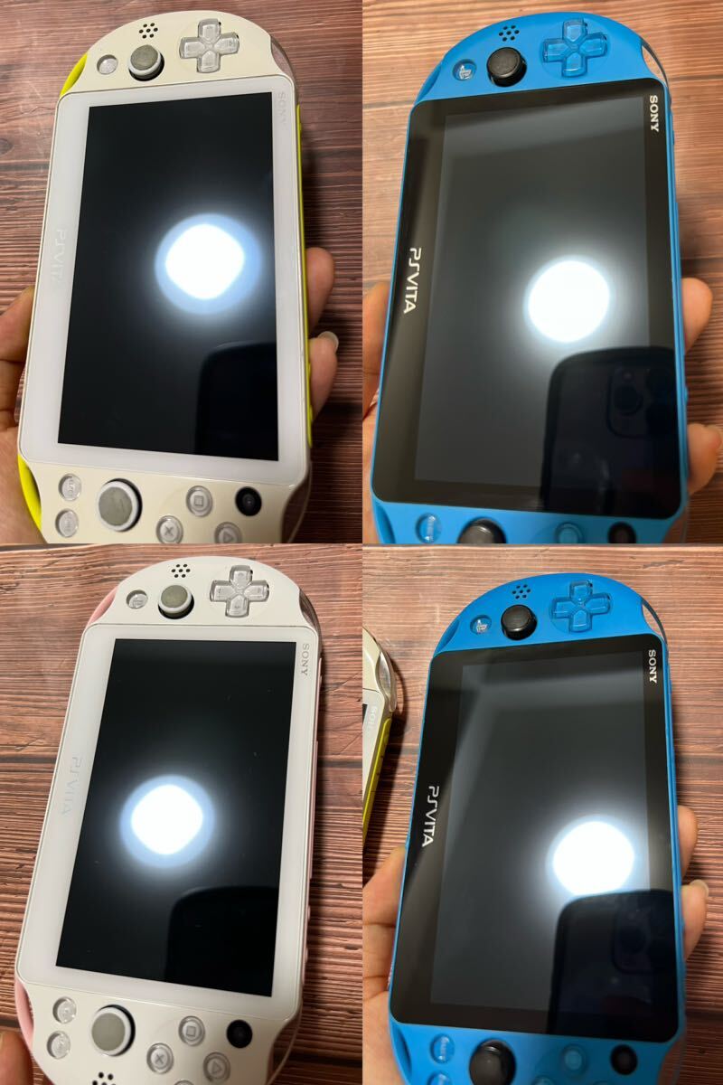 ジャンク4台　SONY PS Vita PCH-2000 起動のみ確認済み　プレイステーションヴィータ_画像10
