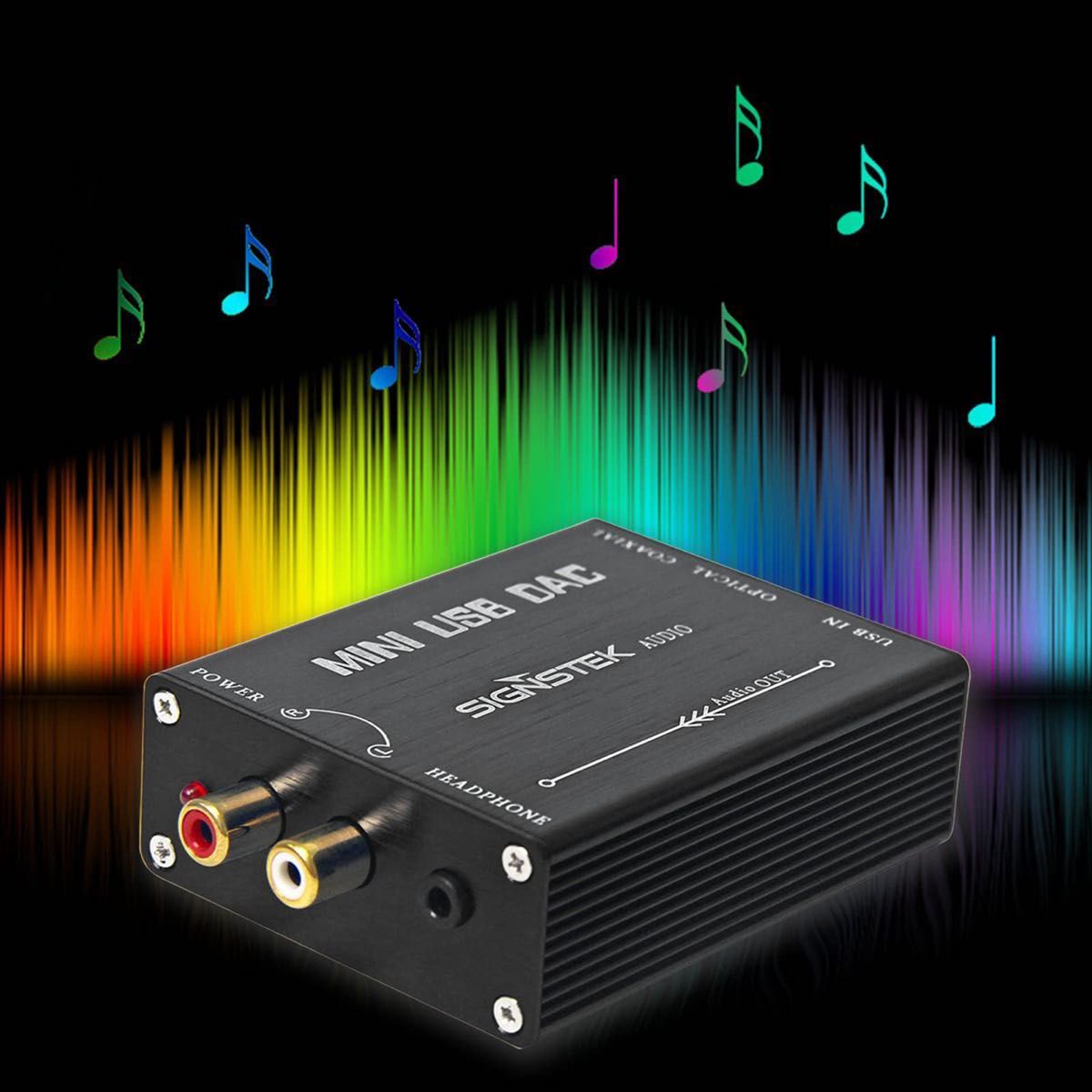 5/31限定価格！ Audio USB-DAC ヘッドフォンアンプ コンパクト USB 小型 HDMI