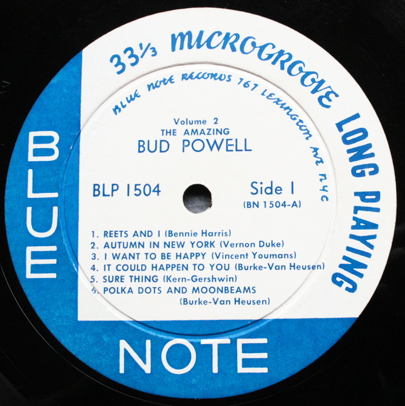  【 完全オリジナル・レキシントン 】 BUD POWELL ・THE AMAZING Volume 2 / BLUE NOTE BLP-1504 / RVG/EAR/ DG/Flat Edge  MONO ★ の画像6