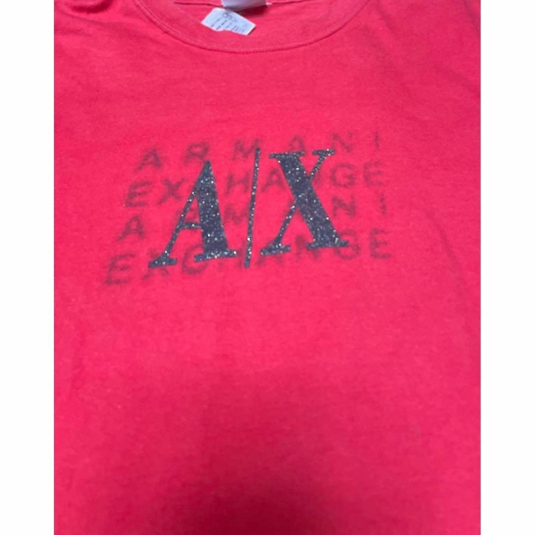 ARMANI EXCHANGE アルマーニエクスチェンジ Tシャツ レッド S