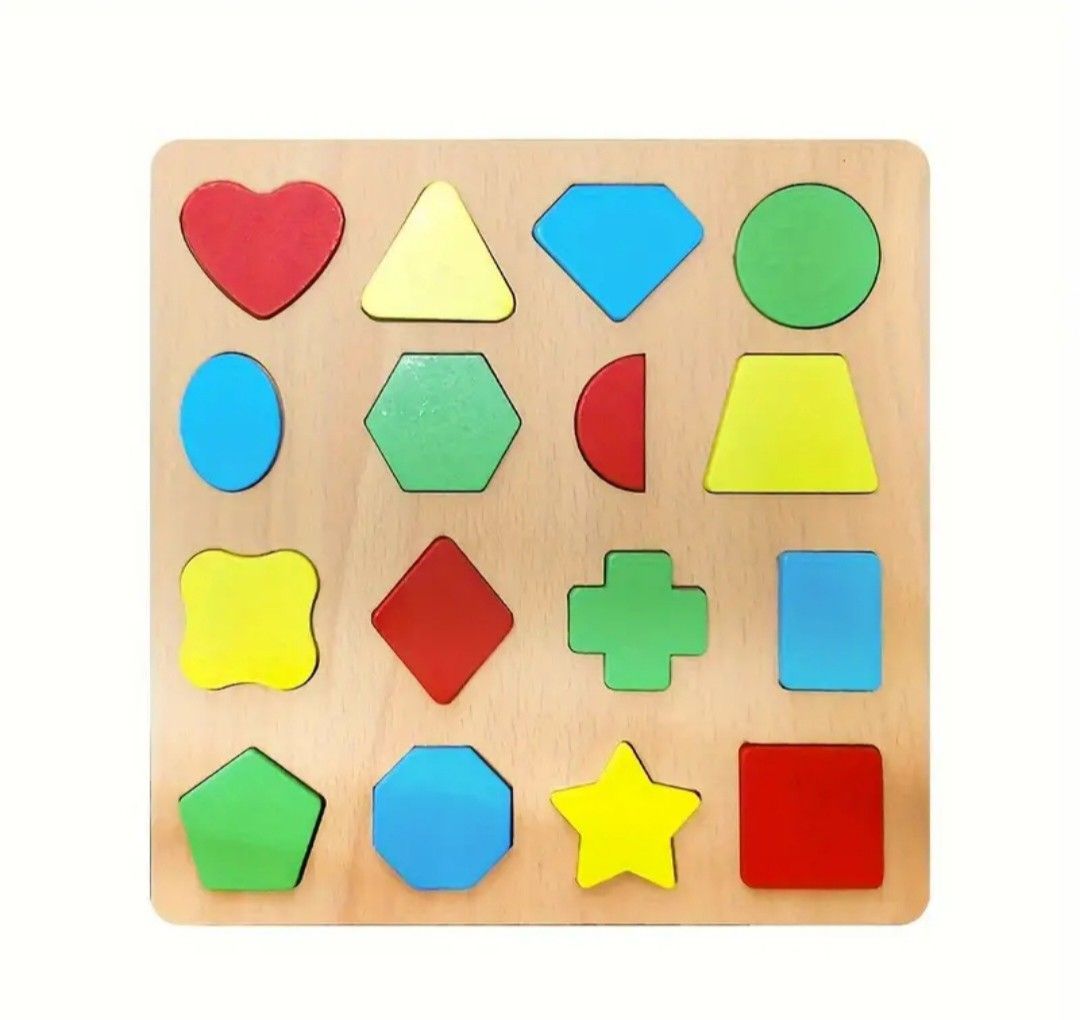 木製 パズル 文字 数字 形 色のマッチング モンテッソーリ おもちゃ 教育玩具 知育玩具  子供 玩具 積み木 木のおもちゃ