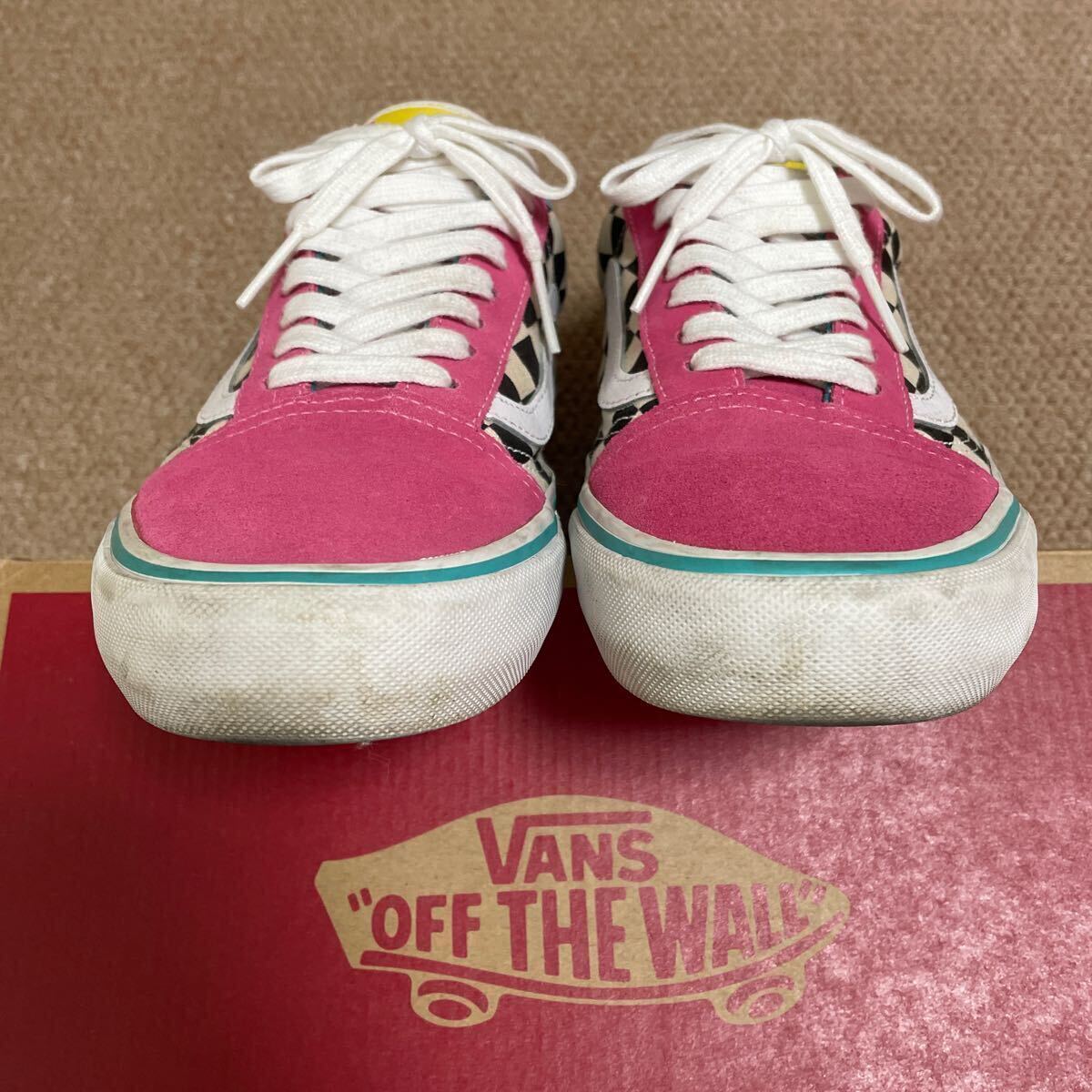 GOLF WANG VANS OLD SKOOL PRO サイズ27.5 US9.5 バンズ チェッカー柄 タイラー・ザ・クリエイター シュプリーム ボックスロゴ ステッカー_画像4