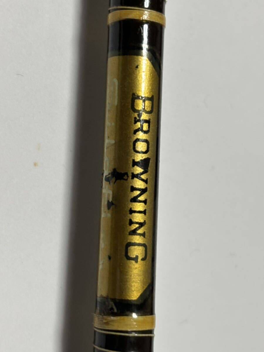 ビンテージ　ブローニング サイラフレックス　Browning Silaflex 332955 Spinnig Rod　5.5ft トラウト,渓流、グラス_画像3