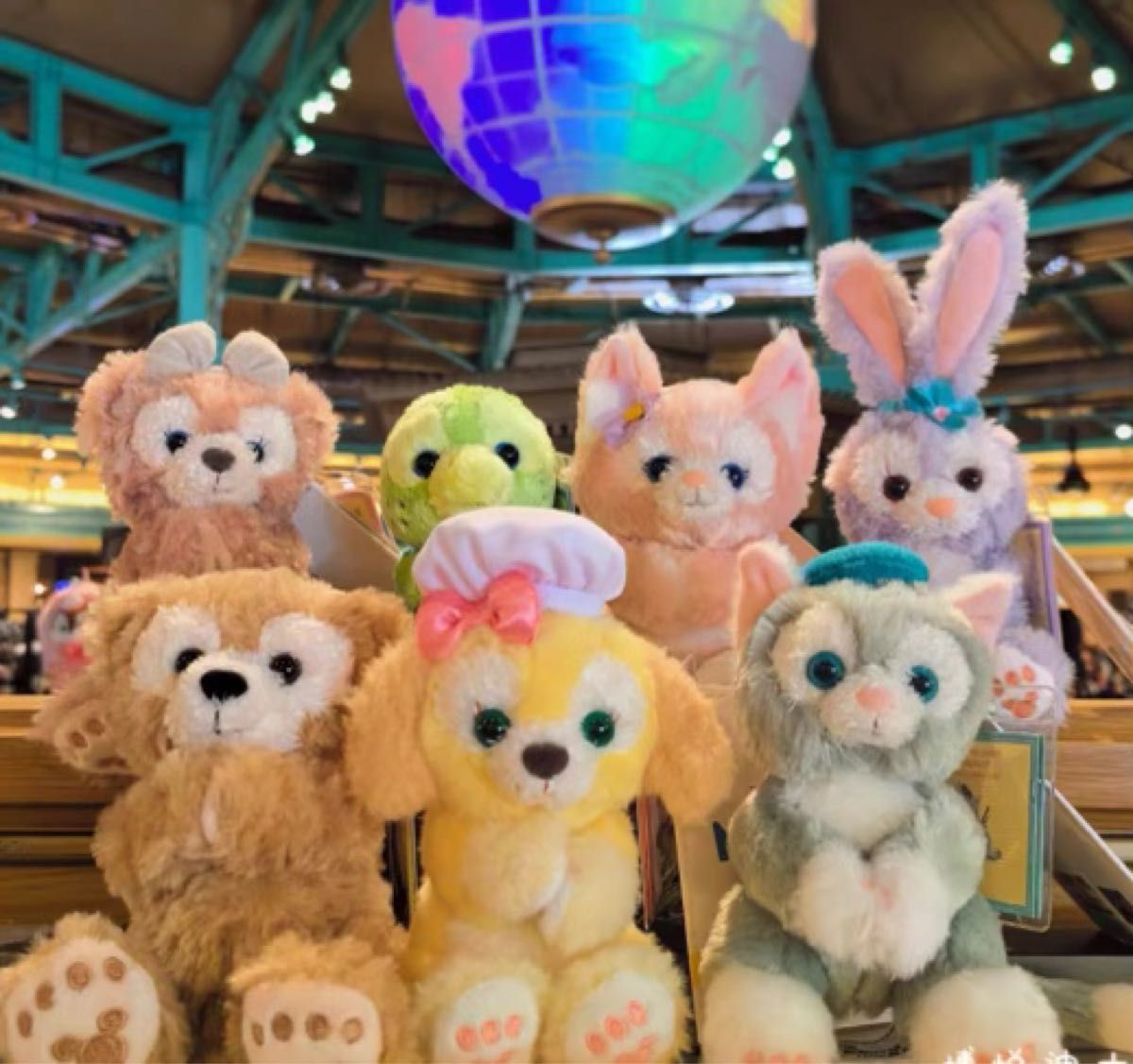 上海ディズニー 肩乗せ ステラルー ミニぬいぐるみマグネット 上海ディズニー 肩乗せ ステラルー ミニぬいぐるみマグネット