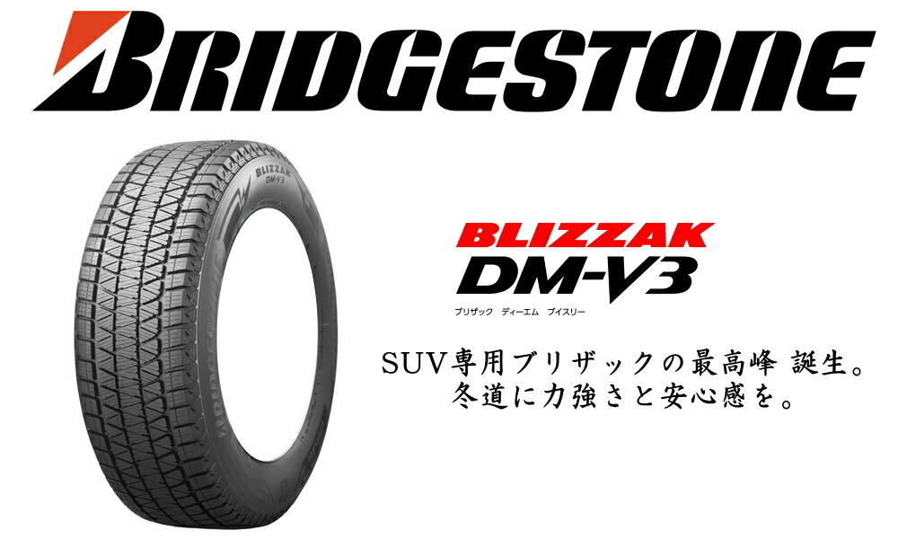 265/70R16 スタッドレスタイヤ 16インチ ブリヂストン ブリザック DM-V3 4本セット 1台分 新品 正規品_画像1