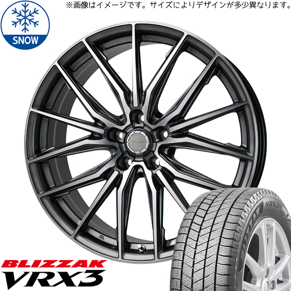 185/65R15 フィット クロスター フリード GB3 GB4 VRX3 M4 15インチ 5.5J +50 4H100P スタッドレスタイヤ ホイールセット 4本_画像1