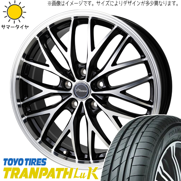 165/45R16 軽自動車用 TOYO LuK クロノス CH-113 16インチ 6.0J +45 4H100P サマータイヤ ホイールセット 4本_画像1