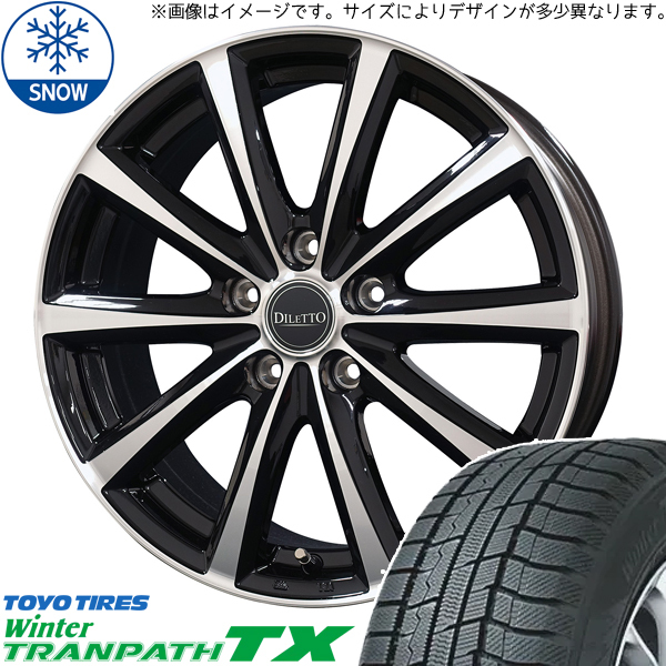 215/70R16 スバル XV フォレスター TOYO TX ディレット M10 16インチ 6.5J +47 5H100P スタッドレスタイヤ ホイールセット 4本_画像1