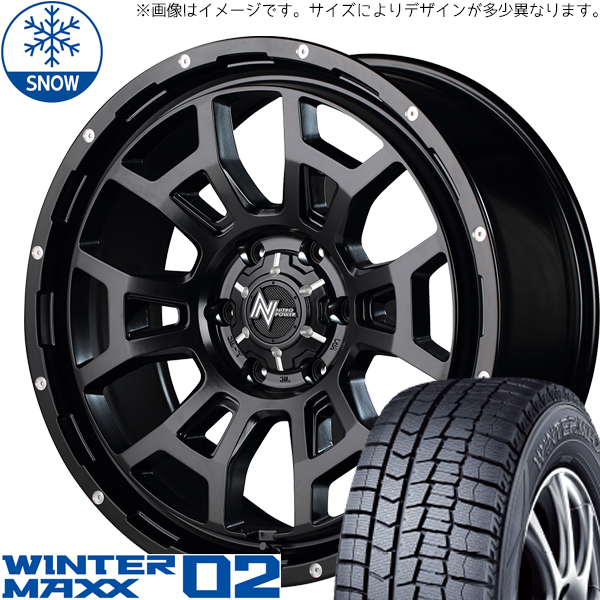 195/65R16 ライズ ダイハツ ロッキー WM02 16インチ H6 スラッグ 6.0J +40 4H100P スタッドレスタイヤ ホイールセット 4本_画像1