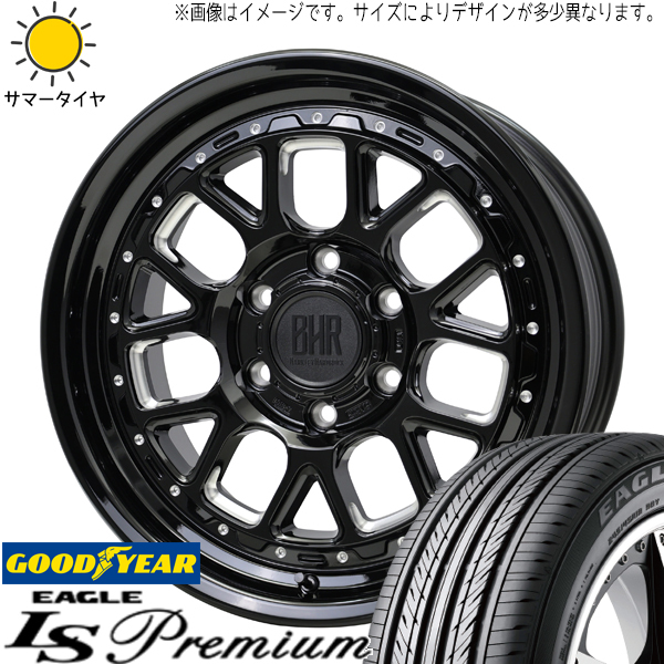 215/60R16 クラウン CX-3 デリカ GY イーグル プレミアム ヒューロン 16インチ 7.0J +38 5H114.3P サマータイヤ ホイールセット 4本_画像1