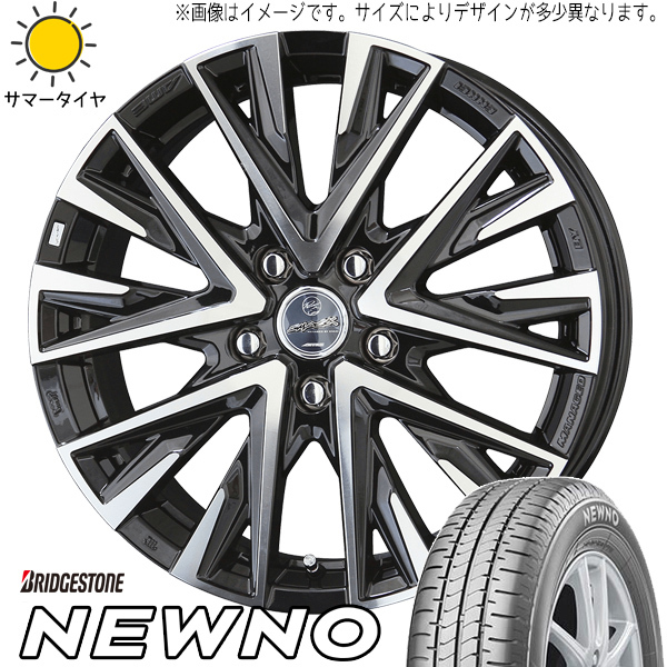 155/65R13 ムーブ ミラ ラパン ブリヂストン ニューノ レジーナ 13インチ 4.0J +45 4H100P サマータイヤ ホイールセット 4本_画像1