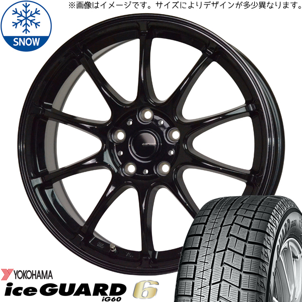 155/65R14 タント NBOX サクラ Y/H IGIG60 Gスピード G07 14インチ 4.5J +45 4H100P スタッドレスタイヤ ホイールセット 4本_画像1