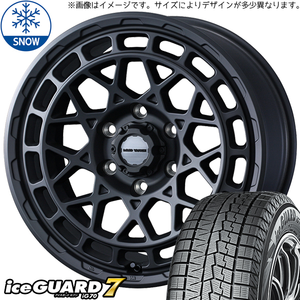 165/70R14 ソリオ デリカD:2 Y/H IG70 MVX 14インチ 4.5J +45 4H100P スタッドレスタイヤ ホイールセット 4本_画像1