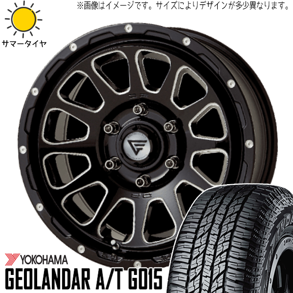 225/70R16 スズキ ジムニー Y/H GEOLANDAR A/T G015 DELTA 16インチ 5.5J +20 5H139.7P サマータイヤ ホイールセット 4本_画像1