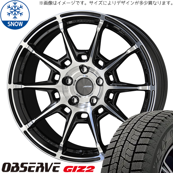 165/60R15 デリカミニ ハスラー 15インチ TOYO GIZ2 ガレルナ レフィーノ スタッドレスタイヤ ホイールセット 4本_画像1