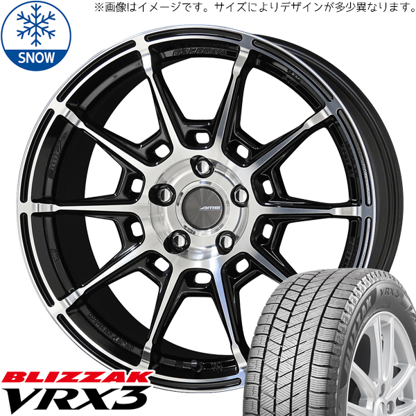 165/50R15 軽自動車用 15インチ ブリヂストン ブリザック VRX3 ガレルナ レフィーノ スタッドレスタイヤ ホイールセット 4本_画像1