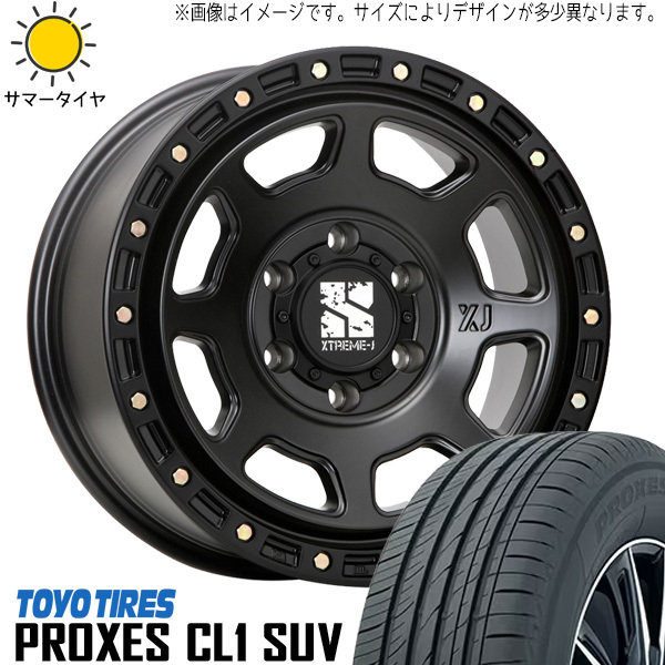 205/60R16 プリウスα 16インチ TOYO PROXES CL1 SUV MLJ MLJ XJ XJ07 7.0J +35 5H114.3P サマータイヤ ホイールセット 4本_画像1