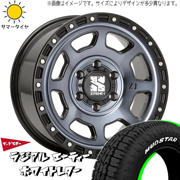 165/60R15 タントファンクロス 15インチ MUDSTAR A/T エクストリームJ XJ07 4.5J +45 4H100P サマータイヤ ホイールセット 4本_画像1