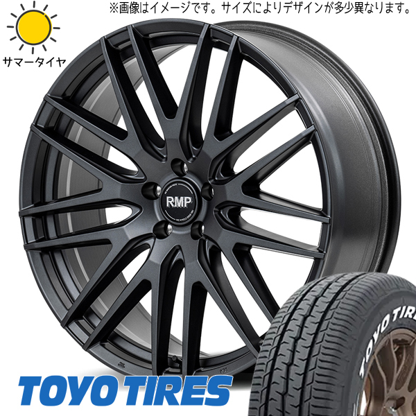 215/60R17 109/107 ハイエース TOYO H30 MID RMP 029F 17インチ 6.5J +38 6H139.7P サマータイヤ ホイールセット 4本_画像1