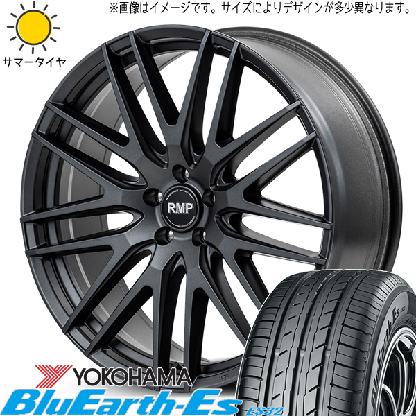 225/40R18 プリウスα GRヤリス Y/H BluEarth Es ES32 MID RMP 029F 18インチ 8.0J +42 5H114.3P サマータイヤ ホイールセット 4本_画像1