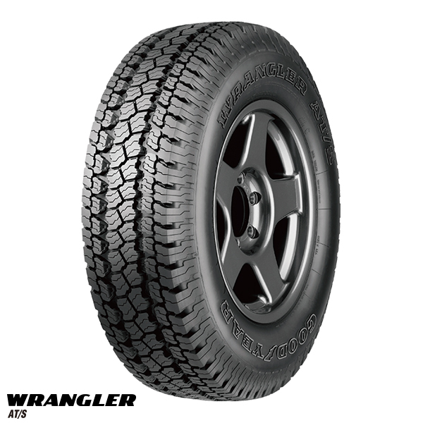 215/70R16 ハイエース GY ラングラー A/T-S スタットベルク 16インチ 6.5J +38 6H139.7P サマータイヤ ホイールセット 4本_画像3