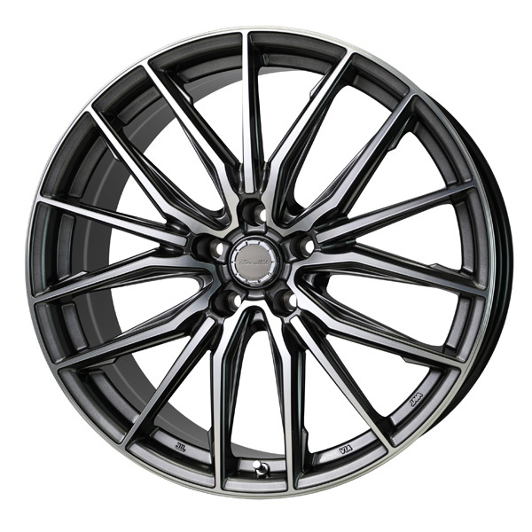 225/55R18 エルグランド DUNLOP AS1 レシャス アスト M4 18インチ 7.0J +55 5H114.3P オールシーズンタイヤ ホイールセット 4本_画像2