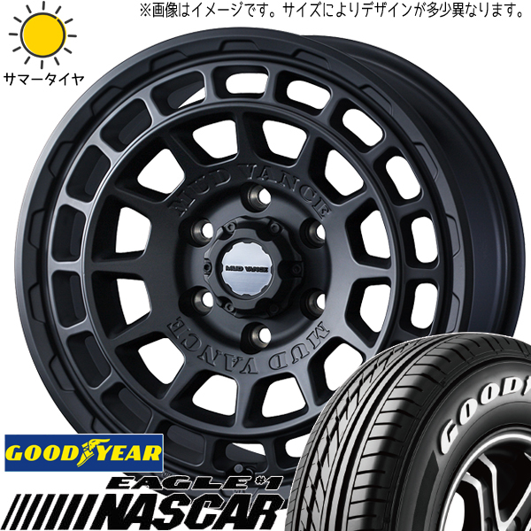 215/60R17 カローラクロス GY ナスカー マッドヴァンスX 17インチ 7.0J +38 5H114.3P サマータイヤ ホイールセット 4本_画像1