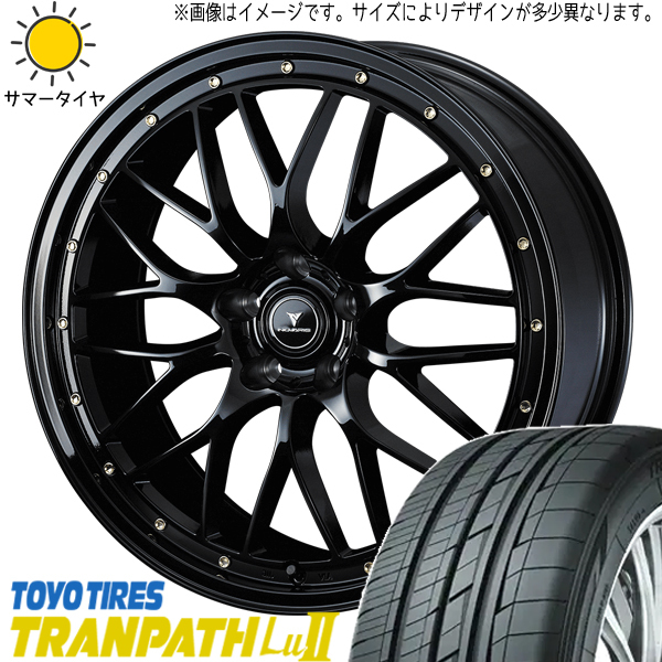 245/45R19 アルファード ハリアー TOYO Lu2 アセット M1 19インチ 8.0J +45 5H114.3P サマータイヤ ホイールセット 4本_画像1