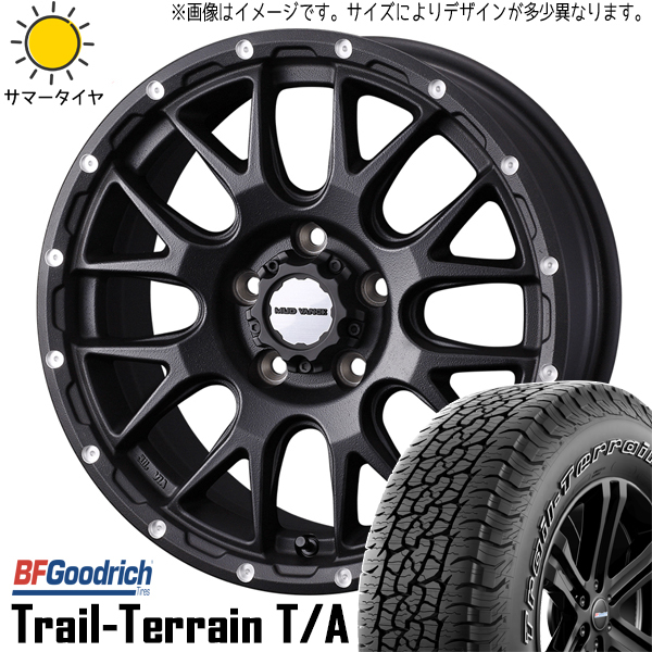 265/65R17 RAV4 17インチ BFグッドリッチ トレイルテレーン T/A MV08 7.0J +35 5H114.3P サマータイヤ ホイールセット 4本_画像1