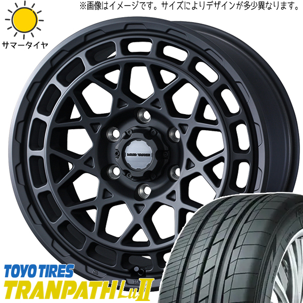 215/60R17 カローラクロス TOYO Lu2 マッドヴァンスX 17インチ 7.0J +38 5H114.3P サマータイヤ ホイールセット 4本_画像1