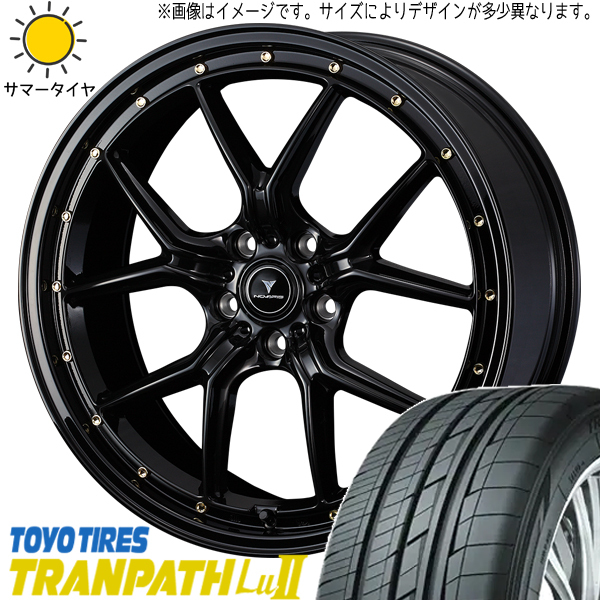 245/45R19 エルグランド CX8 TOYO Lu2 アセット S1 19インチ 8.0J +45 5H114.3P サマータイヤ ホイールセット 4本_画像1