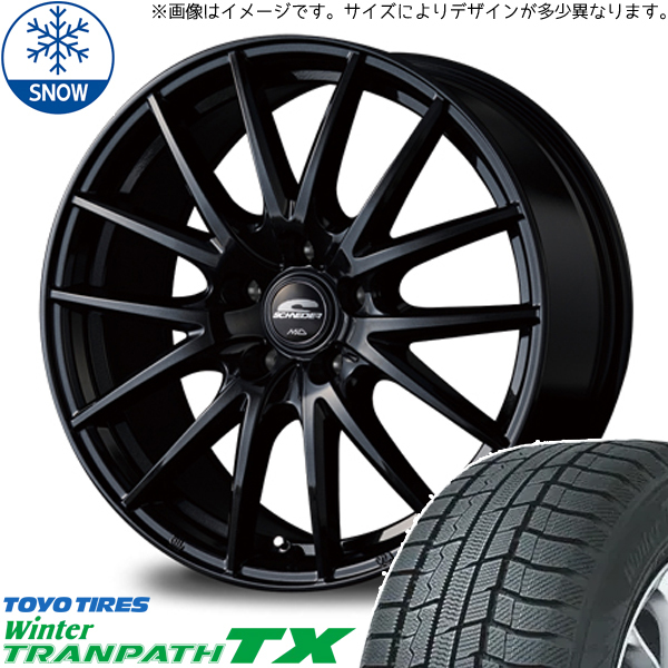 225/65R17 XV アウトバック TOYO ウィンター TX SQ27 17インチ 7.0J +50 5H100P スタッドレスタイヤ ホイールセット 4本_画像1