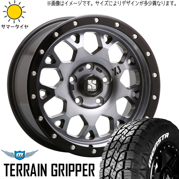 265/65R17 RAV4 17インチ モンスタ テレーングリッパー XJ XJ04 7.0J +42 5H114.3P サマータイヤ ホイールセット 4本_画像1