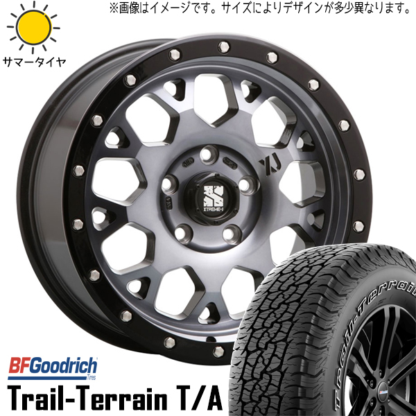 245/65R17 RAV4 デリカ 17インチ BFGoodrich T/A XJ XJ04 7.0J +42 5H114.3P サマータイヤ ホイールセット 4本_画像1