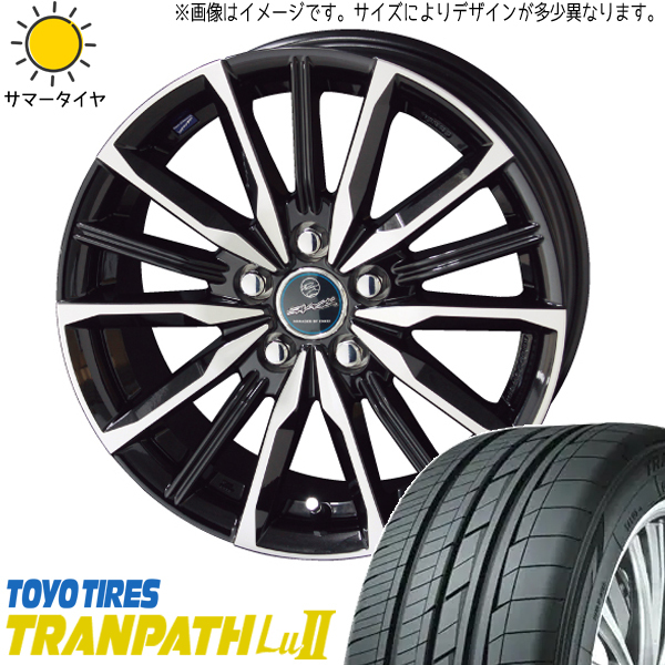 225/60R17 XV フォレスター レガシィ TOYO Lu2 スマック ヴァルキリー 17インチ 7.0J +47 5H100P サマータイヤ ホイールセット 4本_画像1